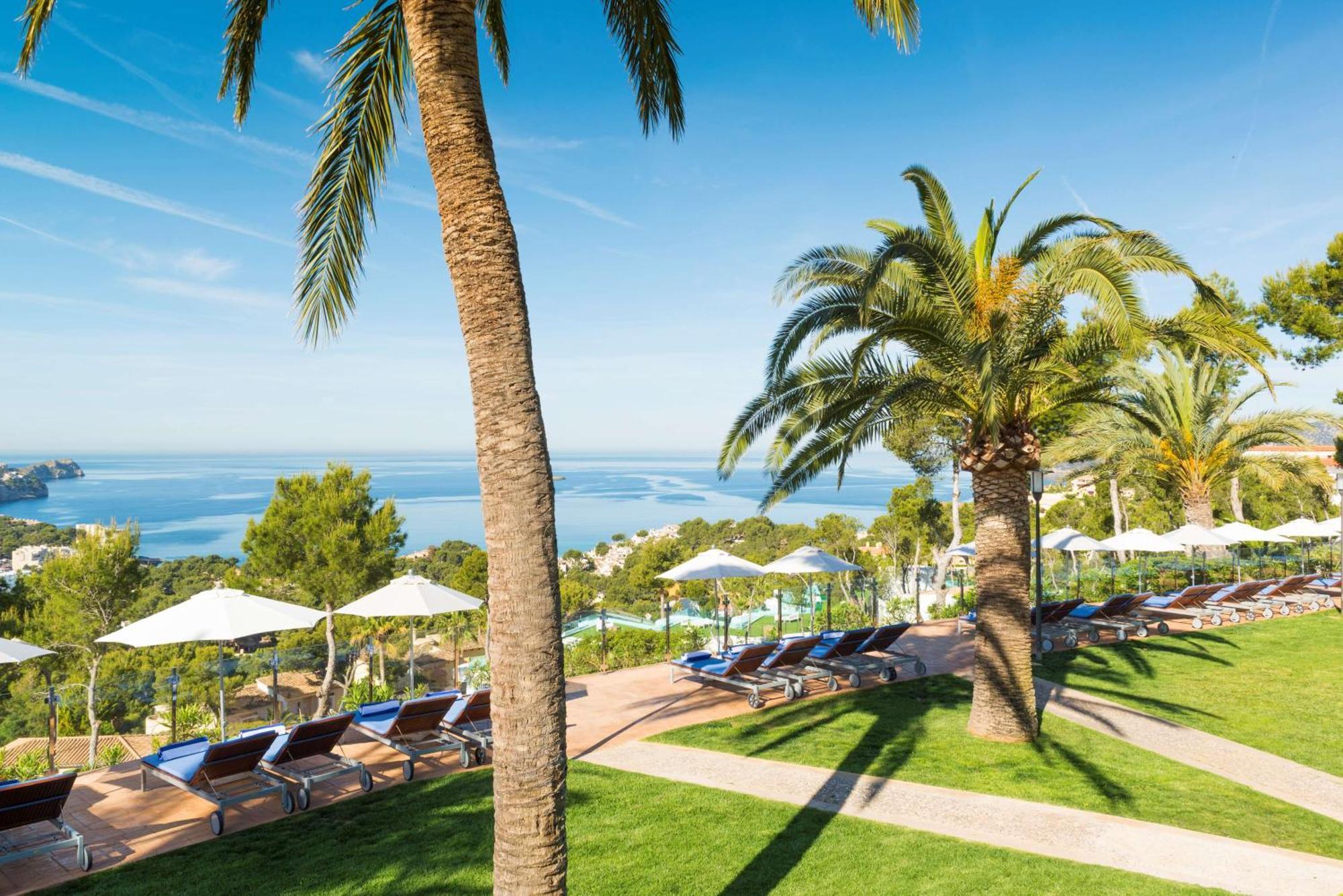 Hilton Mallorca Galatzo Peguera Exterior photo View of the Mediterranean from the hotel